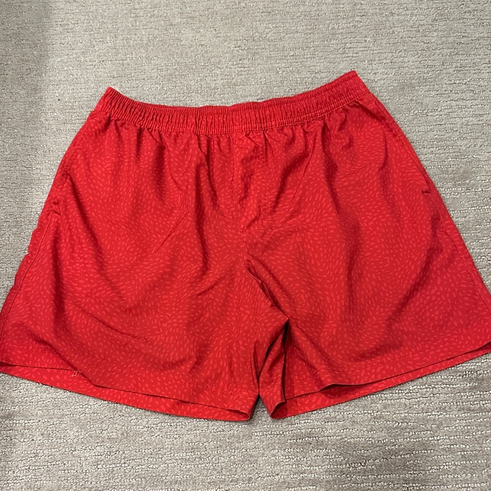 Chubbies Men's Red Athletic Shorts- M